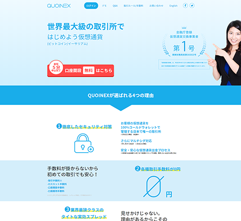 ・仮想通貨は時価総額が高い3種類のサムネイル画像